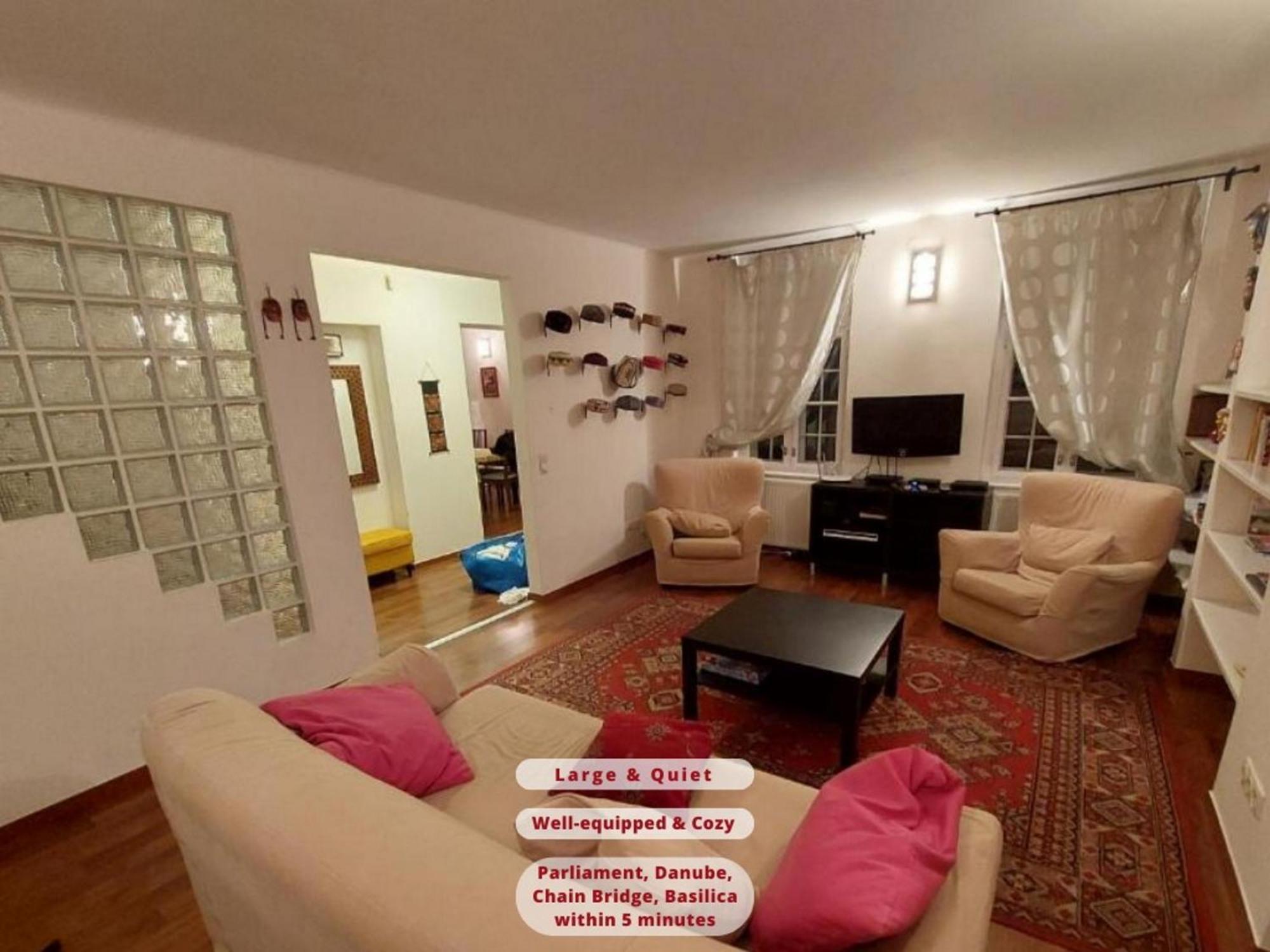 Queen Zita Apt 130 M2 Near Chain Bridge Budapest Exterior foto
